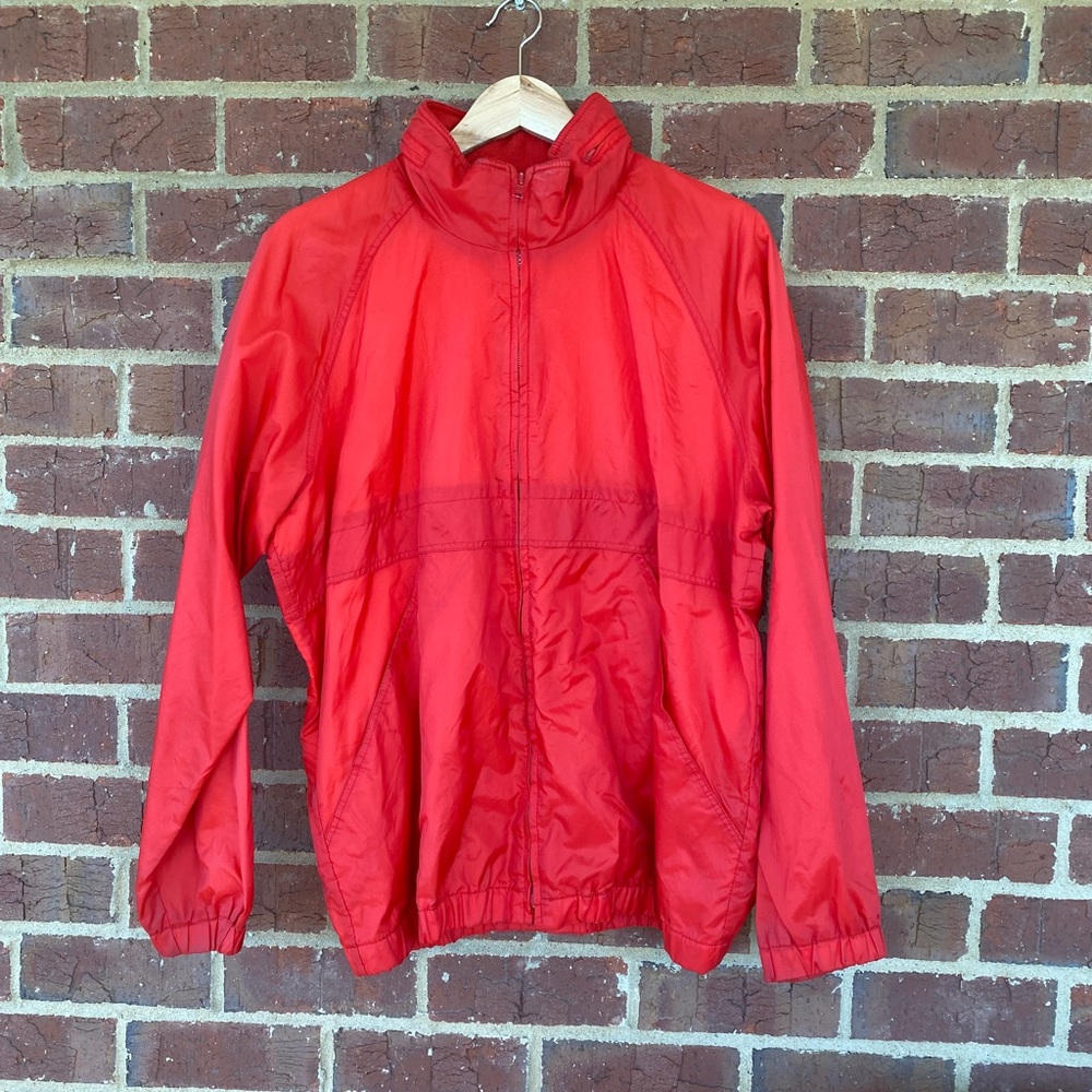 Be In The Currant Seen Red Vintage Large Raincoat PRICE DROPPED!